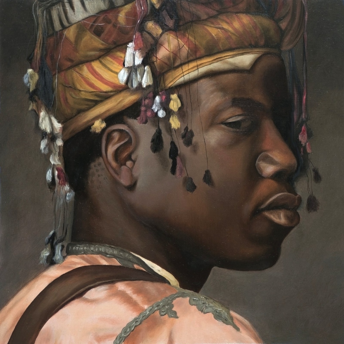 Study after Jean-Léon Gérôme's Bashi-Bazouk, oil on canvas, 2021 — from Malakoi – Desviado: Classical Studies by Régis Souto