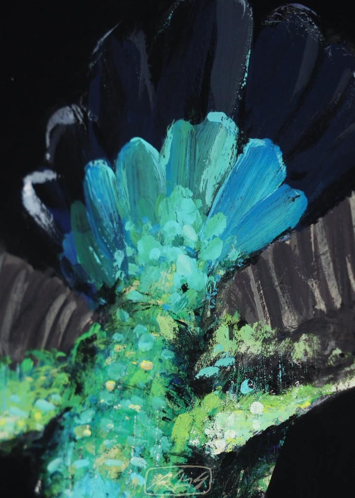 Hummingbirds — detail