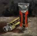 Paint Tubes - Yellow and Red