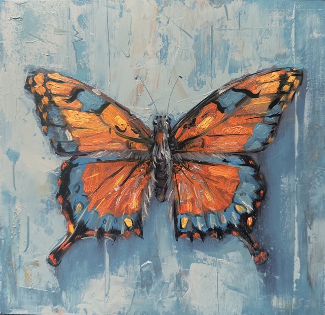 [RS-24-MN-011] Orange Butterfly